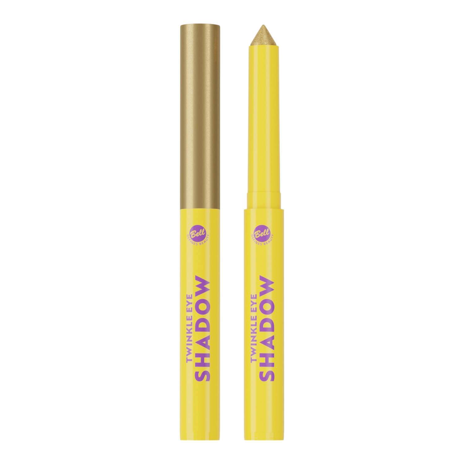 Bell Mood Maker Twinkle Eye Shadow Wodoodporny błyszczący cień do oczu w sztyfcie 001