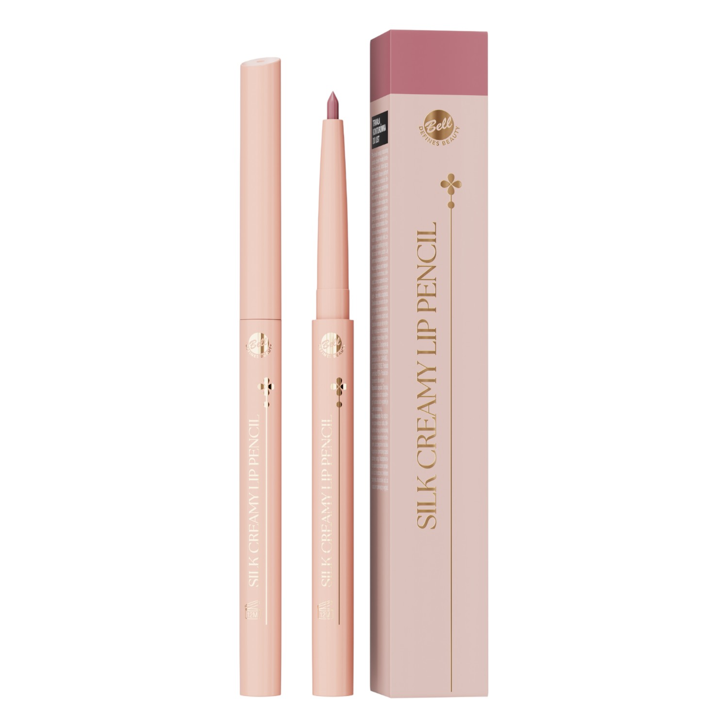 Bell Silk Creamy Lip Pencil Konturówka do ust, 02 