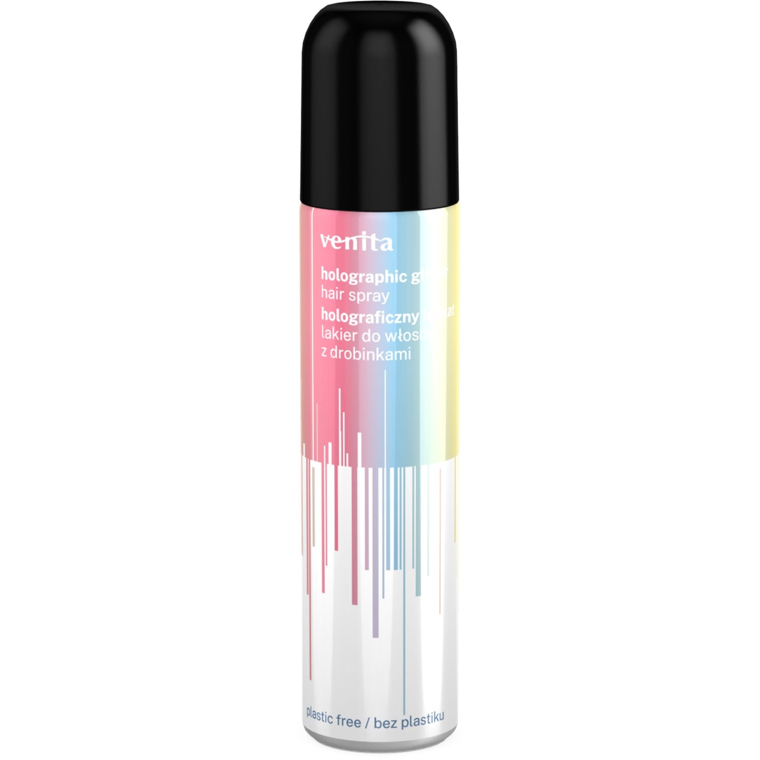 Venita Lakier do włosów z drobinkami, holograficzny, 75 ml