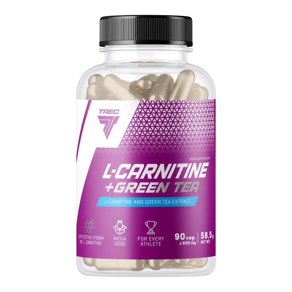 Trec L-Carnitine + Green Tea Kapsułki, 180 szt.