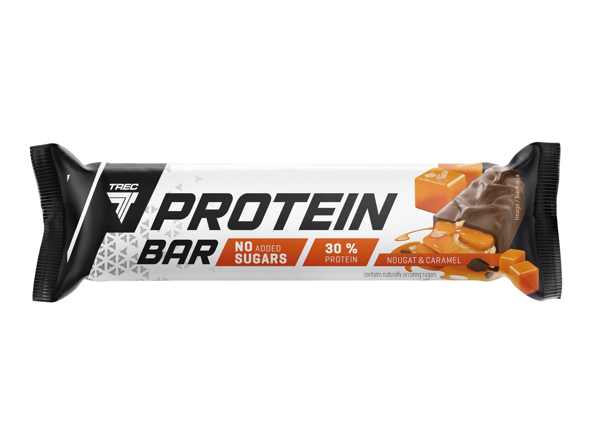 Trec Protein Bar smak nougat i karmel 46 g