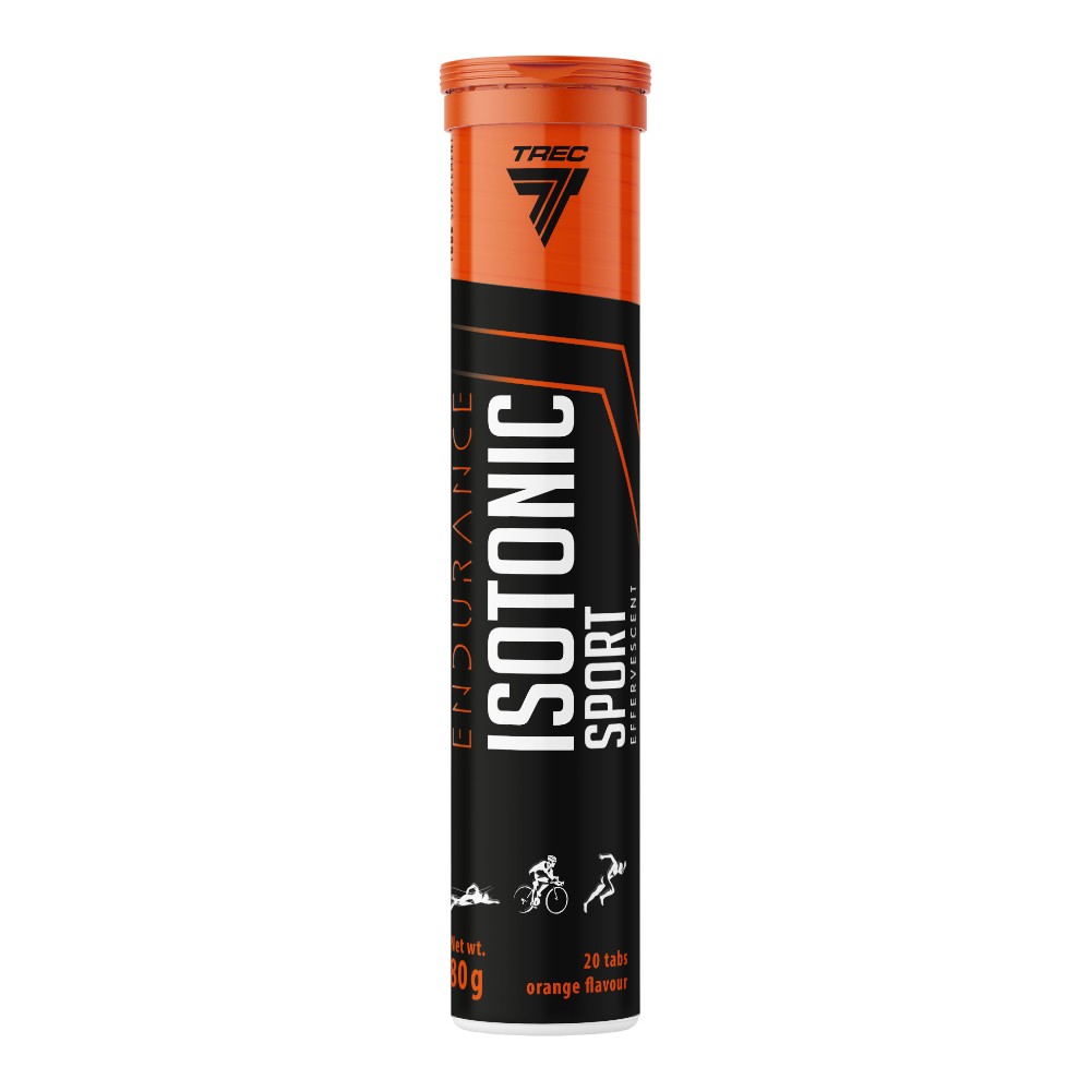 Trec Endurance Isotonic Sport Effervescent Orange Tabletki musujące, 20 szt.