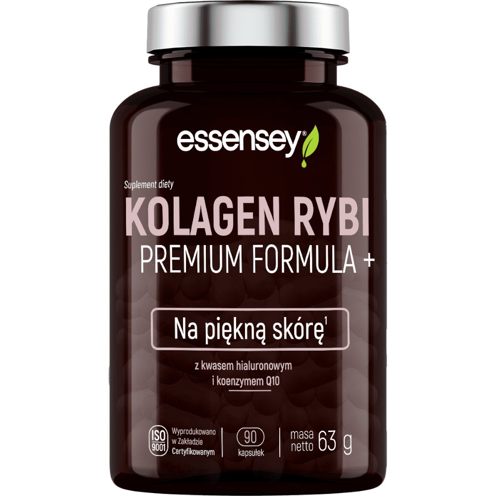 Essensey Kolagen Rybi Premium Formula+ Kapsułki, 90 szt.