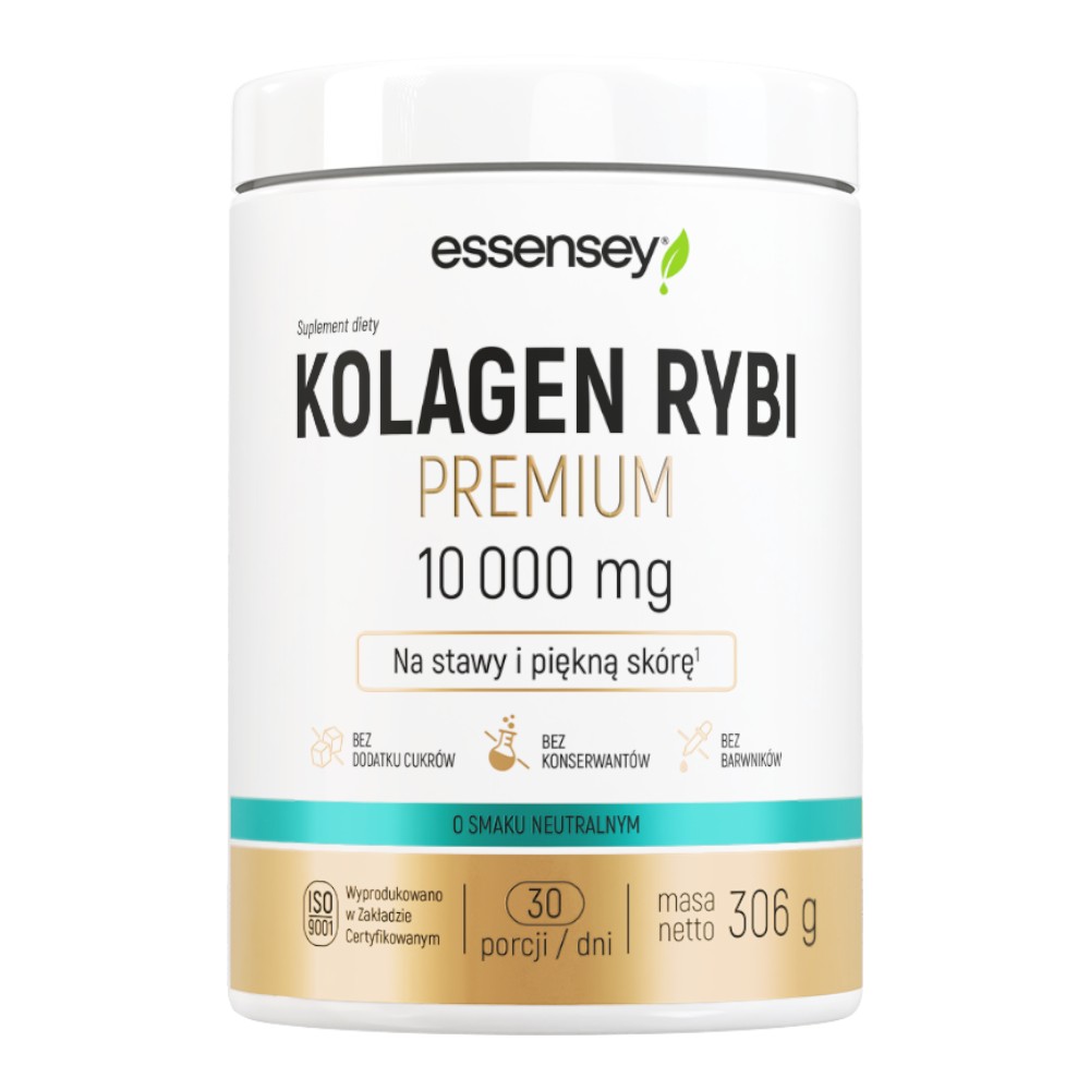 Essensey Kolagen Rybi Premium 10000 mg Neutralny, 306 g