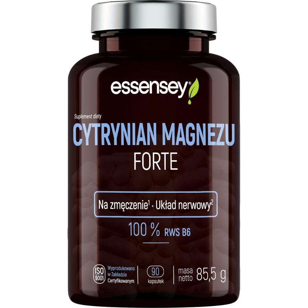 Essensey Cytrynian Magnezu Forte Kapsułki, 90 szt.