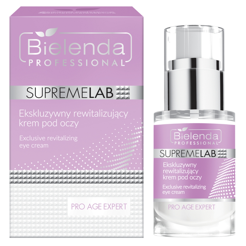 Bielenda Professional Supremelab Pro Age Expert Crema Rivitalizzante Contorno Occhi 15 Ml