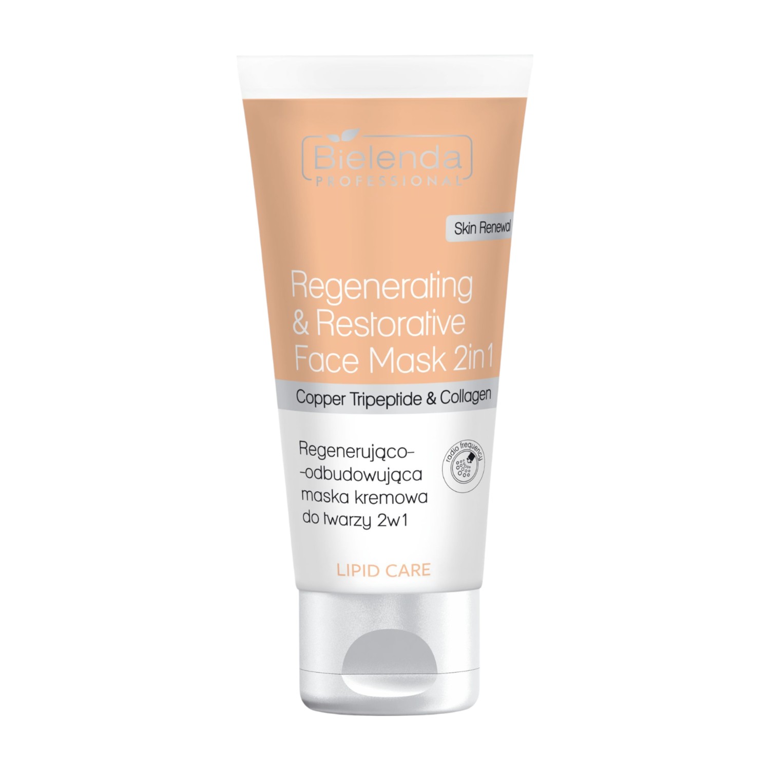 Bielenda Professional Lipid Care Regenerująco-odbudowująca maska kremowa do twarzy 2w1 