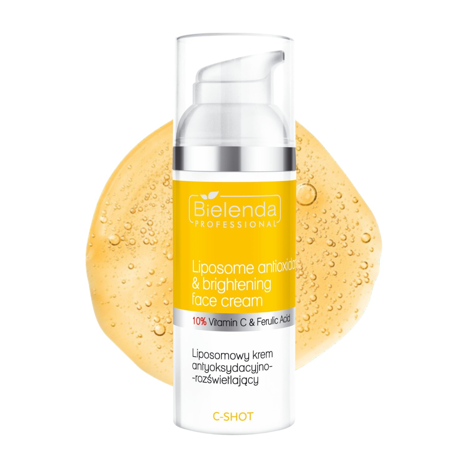 Bielenda Professional C-Shot Liposomowy krem antyoksydacyjno-rozświetlający 10% Witaminy C 