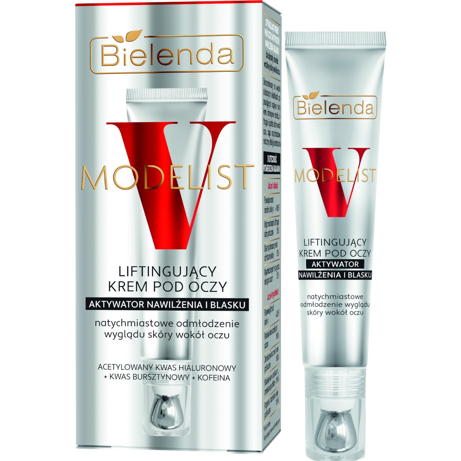 Bielenda Professional Bielenda V-Modelist Crema Lifting Contorno Occhi - Attivatore Di Idratazione E Luminosità