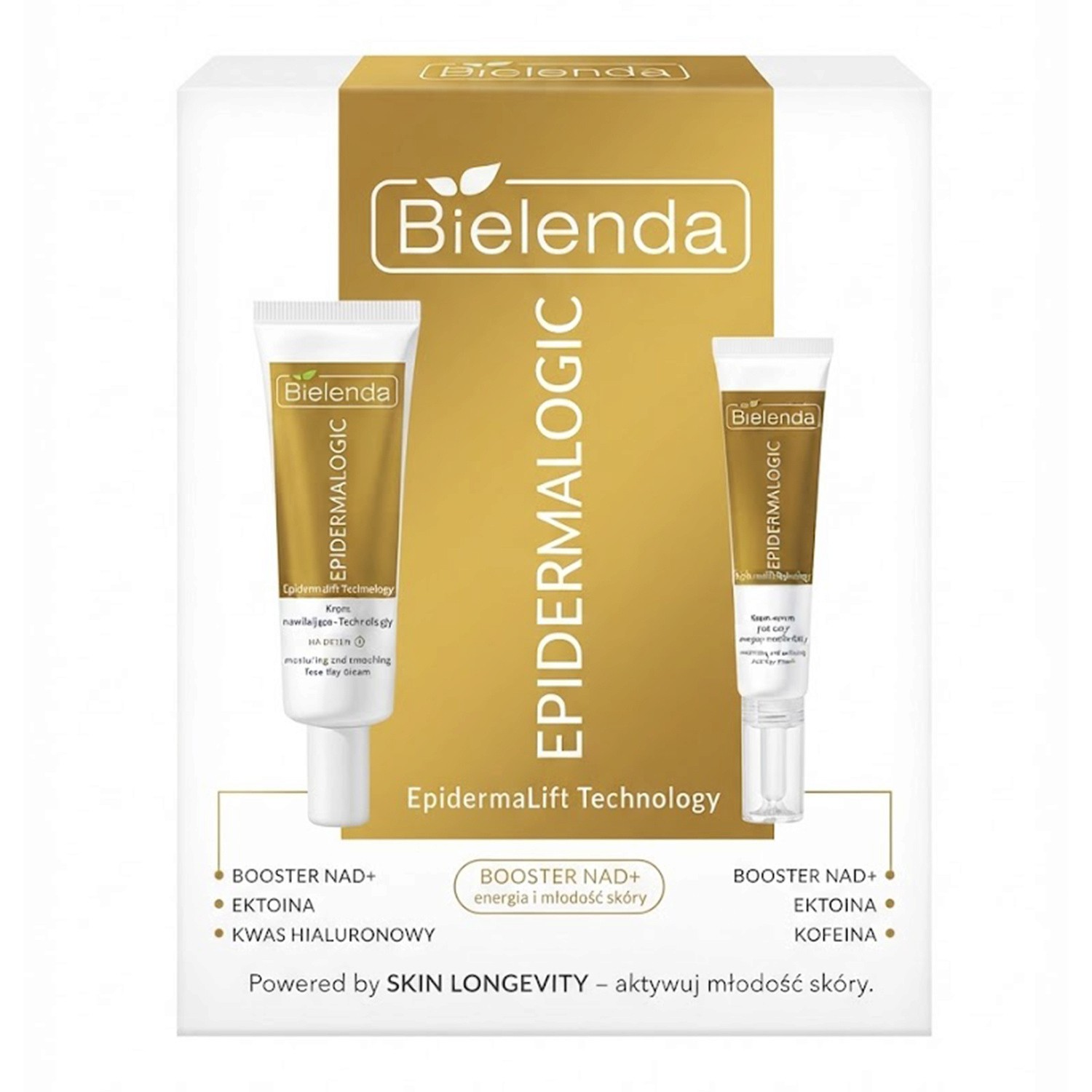 Bielenda Epidermalogic Zestaw pielęgnacyjny: Krem na dzień 50 ml + Krem-serum pod oczy 10 ml