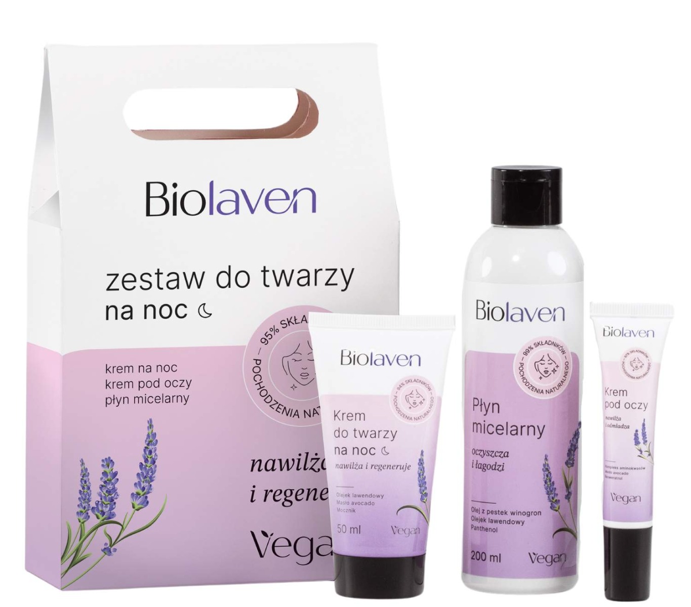 Biolaven Zestaw do twarzy na noc 