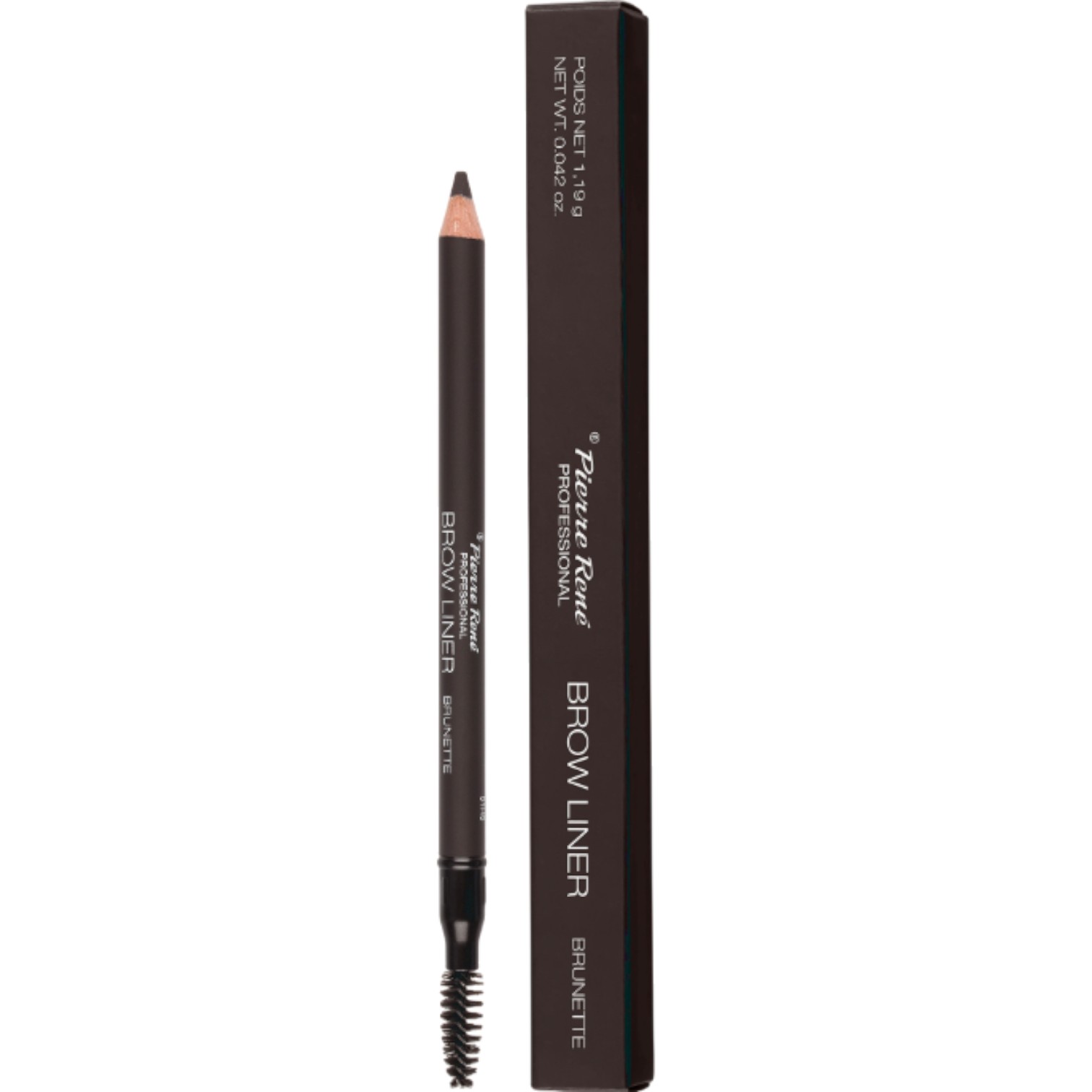 Pierre Rene Brow Liner Kredka do brwi, 01 Brunette Brunette