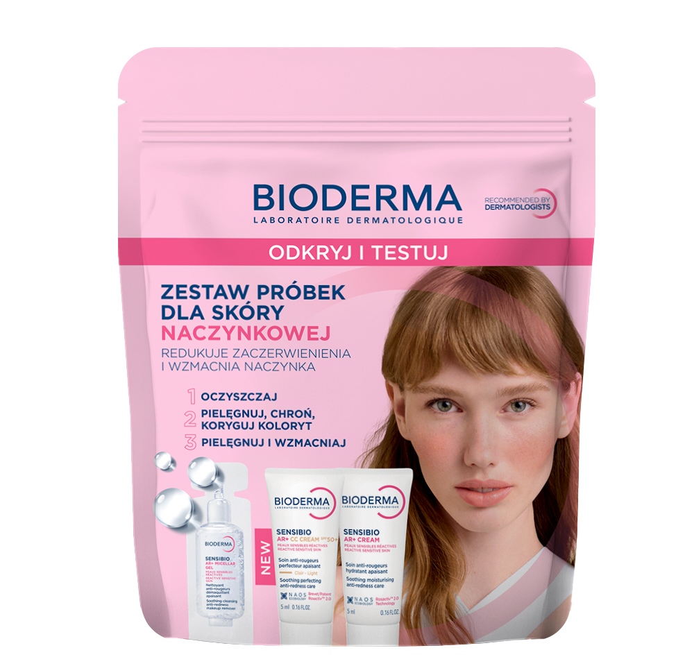 Bioderma Zestaw próbek Sensibio AR+