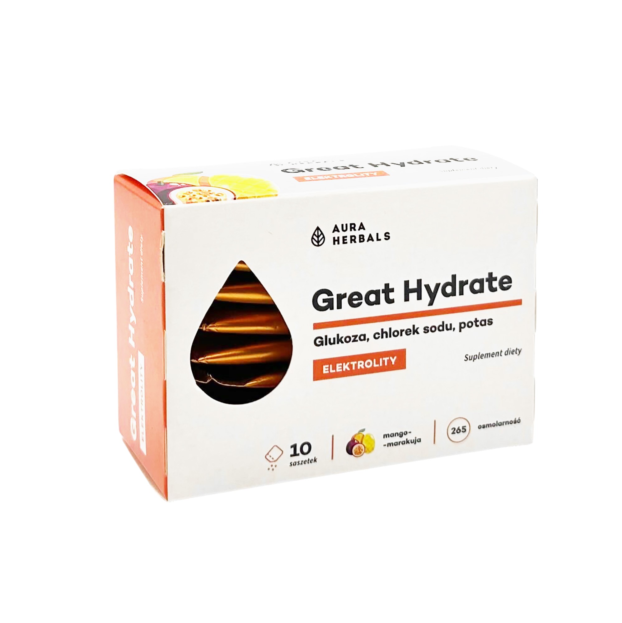 Aura Herbals Great Hydrate Mango-Marakuja Saszetki
