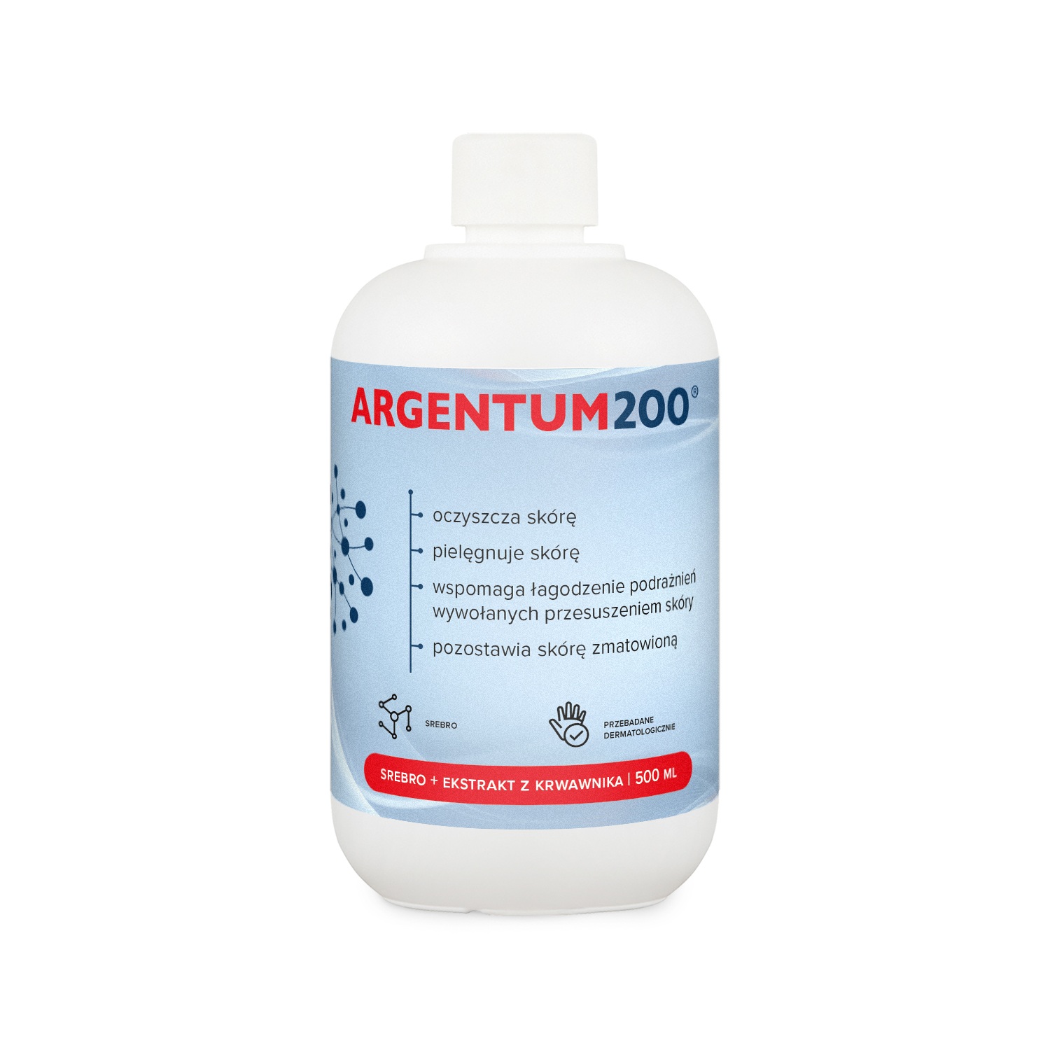 Srebro Argentum200 Tonik, 500 ml