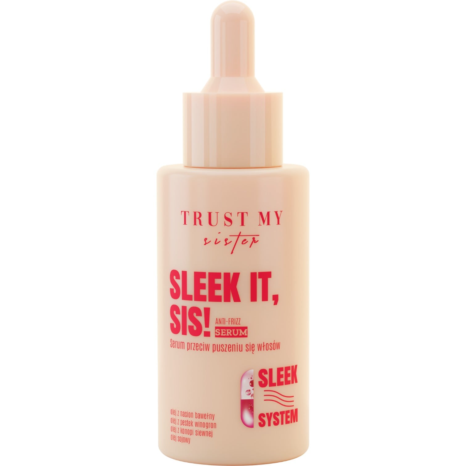 Trust My Sister Sleek It Anti-Frizz Serum, Serum przeciw puszeniu się włosów