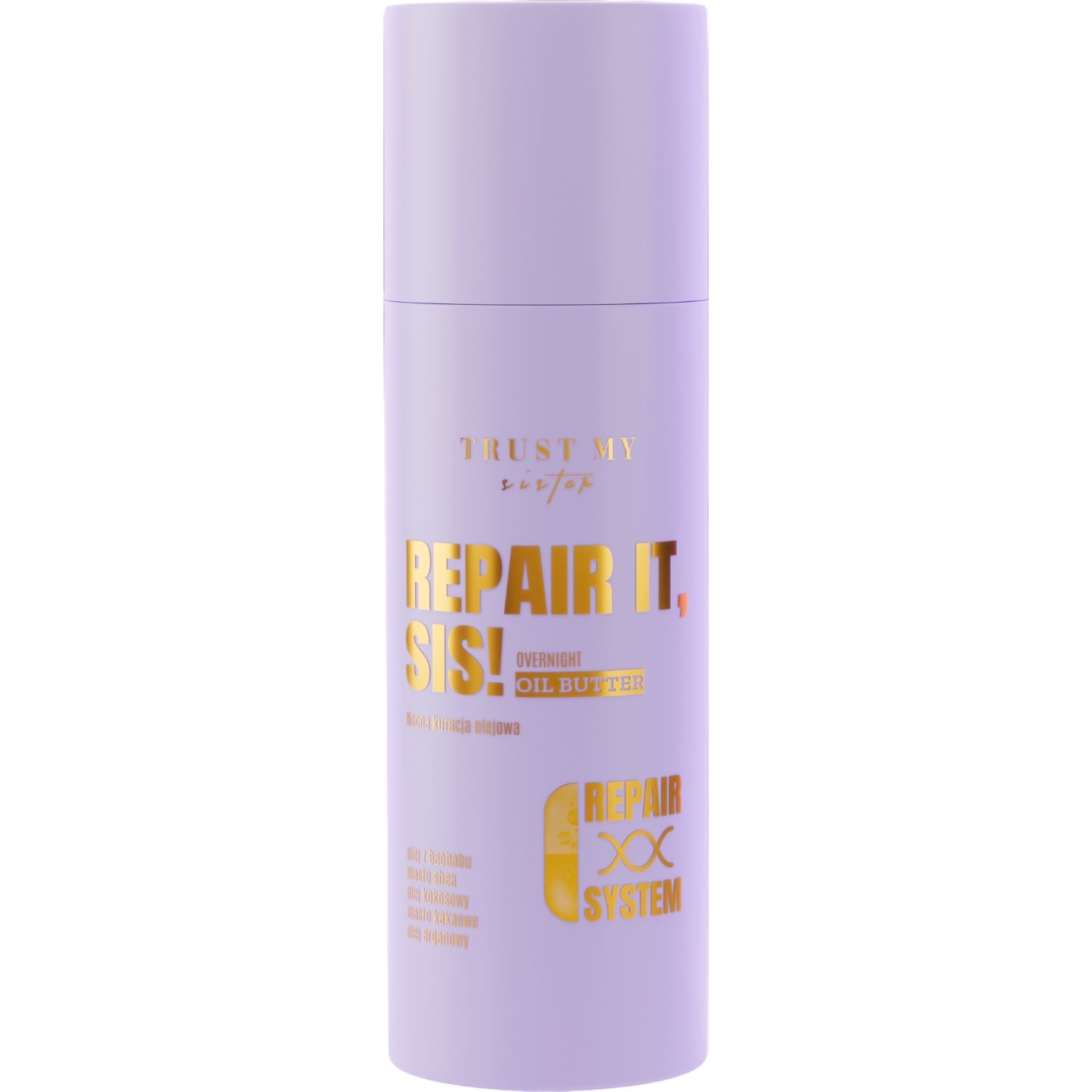 Trust My Sister Repair It Overnight Oil Butter, Nocna kuracja olejowa