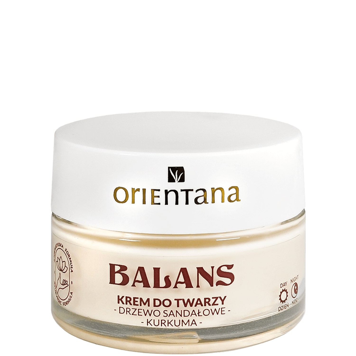 Orientana Krem do twarzy Drzewo Sandałowe i Kurkuma 50 ml