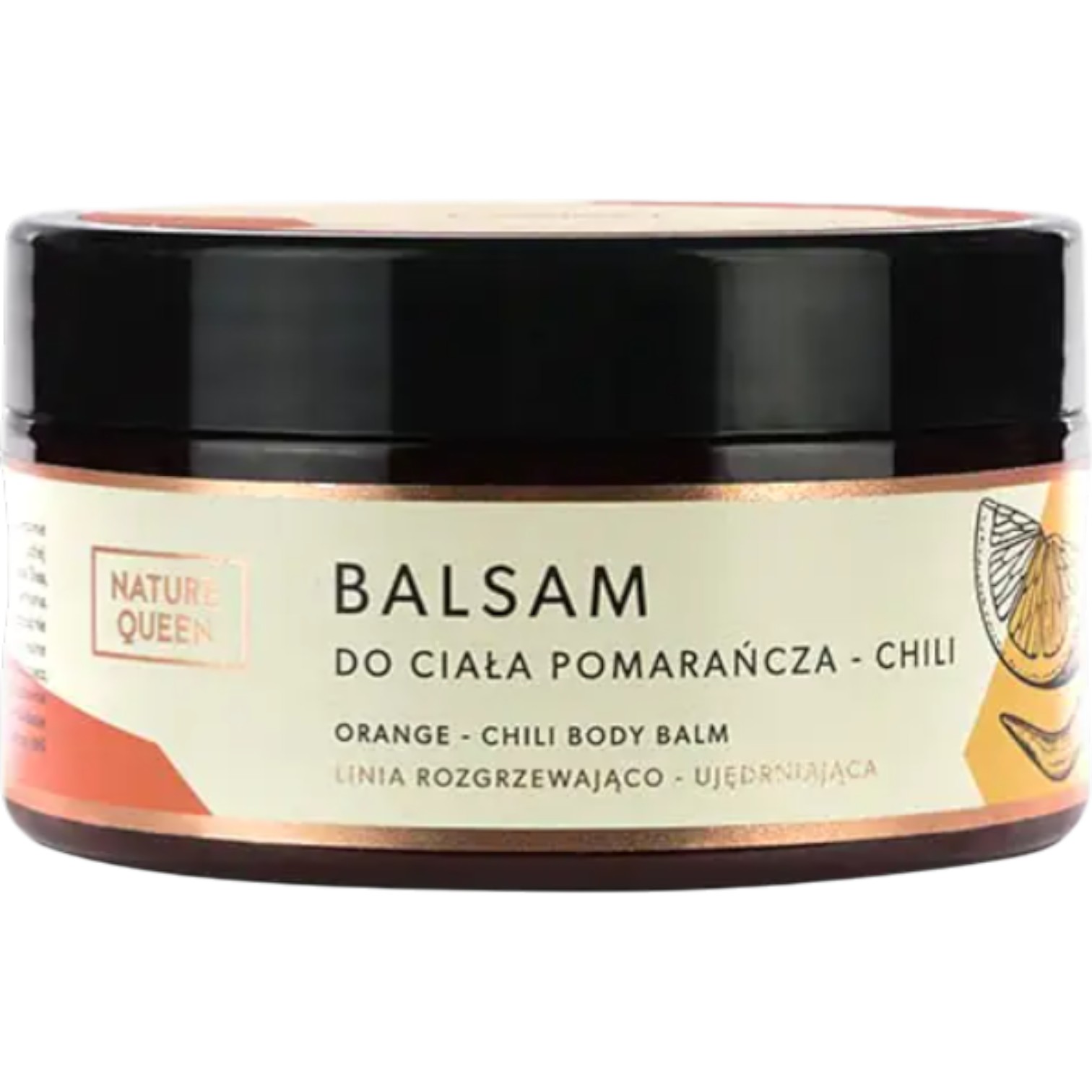 Nature Queen Balsam do ciała, Pomarańcza-Chili 