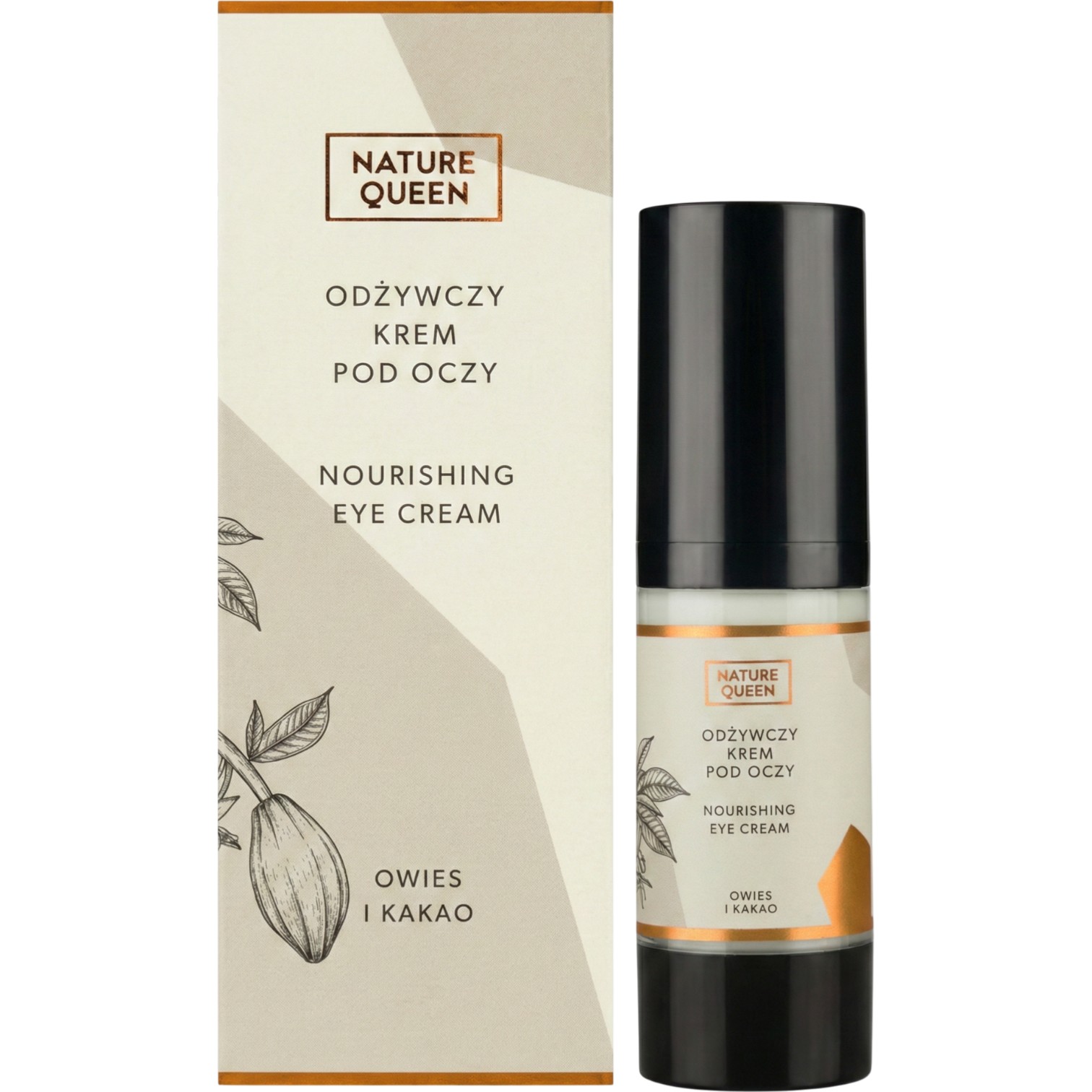 Nature Queen Odżywczy krem pod oczy