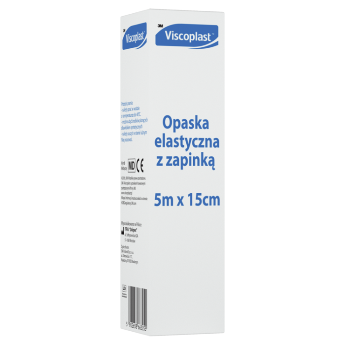 Viscoplast, Opaska elastyczna z zapinką, 5x0,15m