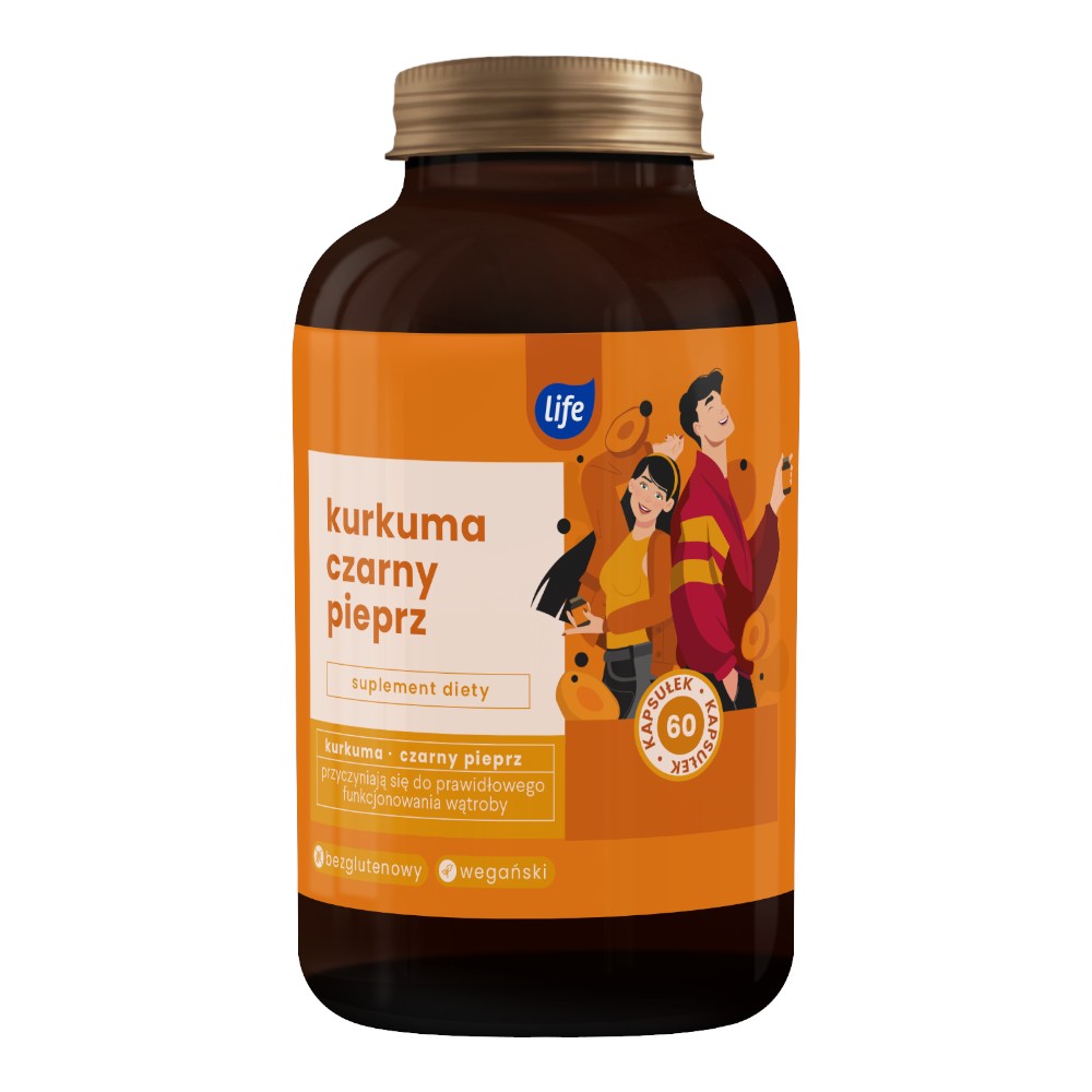 Life Kurkuma Kapsułki, 60 szt.