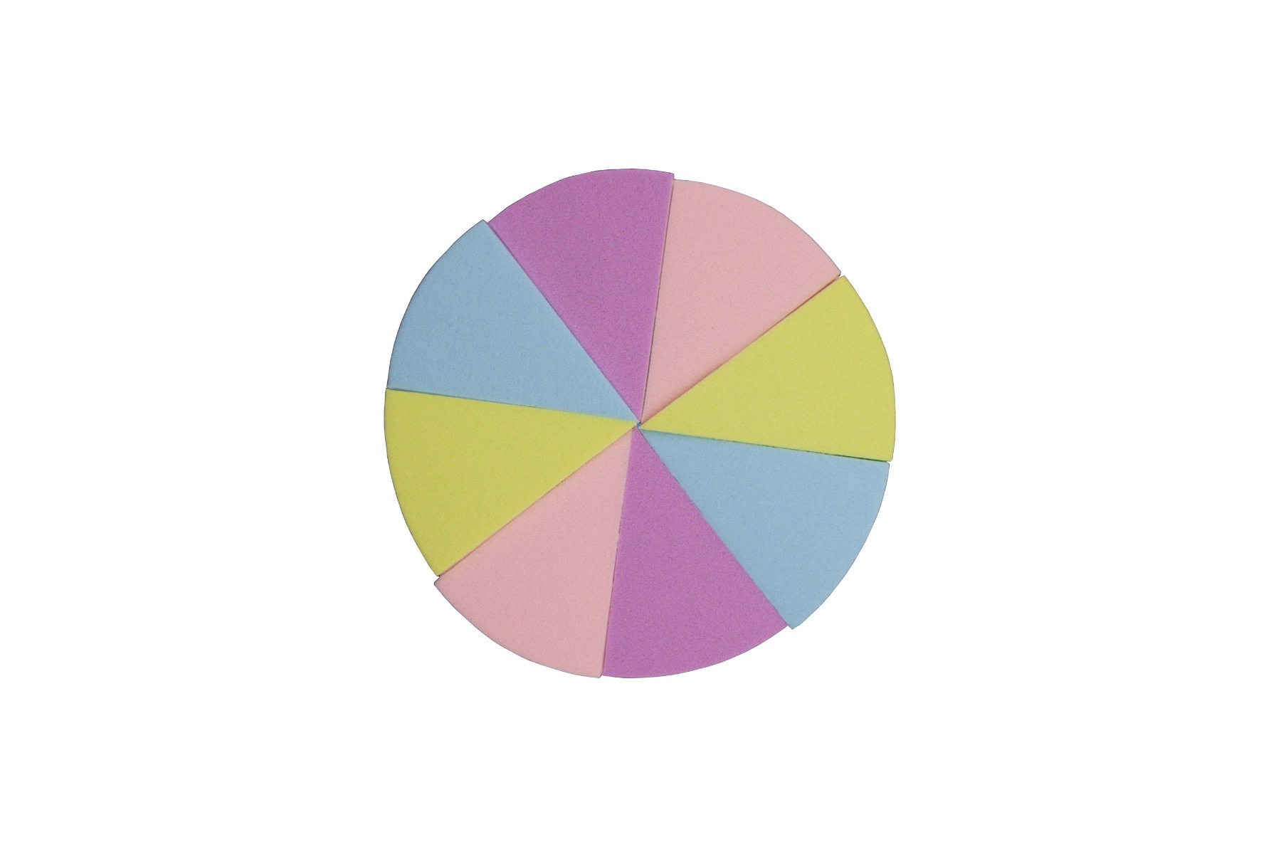 Life Zestaw 8 gąbeczek do makijażu