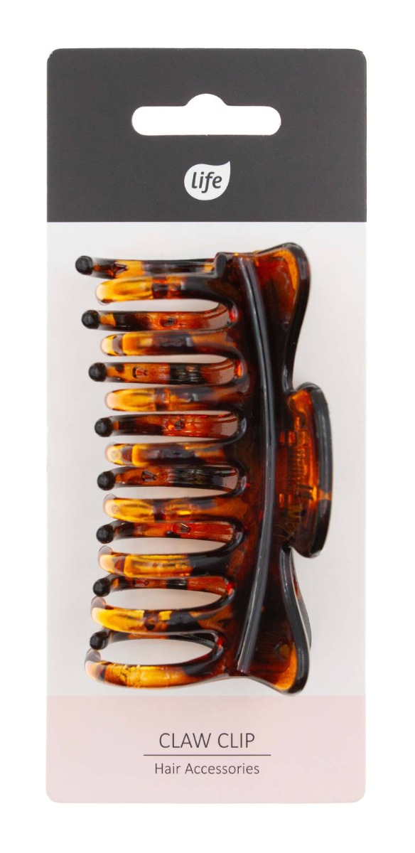 Life Klamra do włosów Brązowa Tortoise 2
