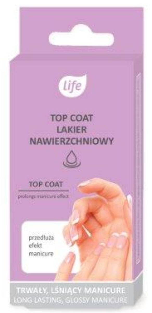 Life Top Coat smalto top per unghie 10 ml