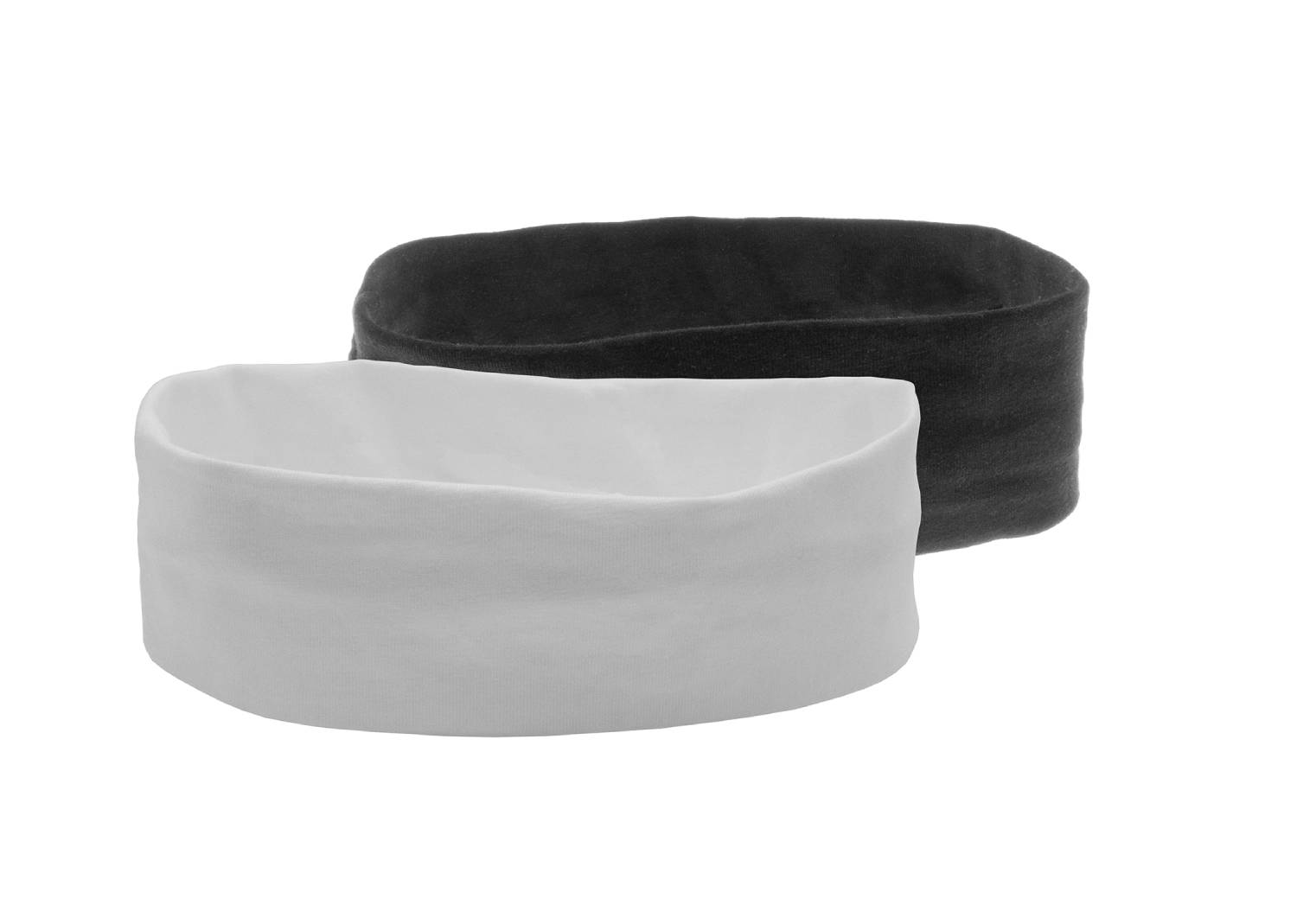 Life fasce per capelli bianca/nera 2 pz