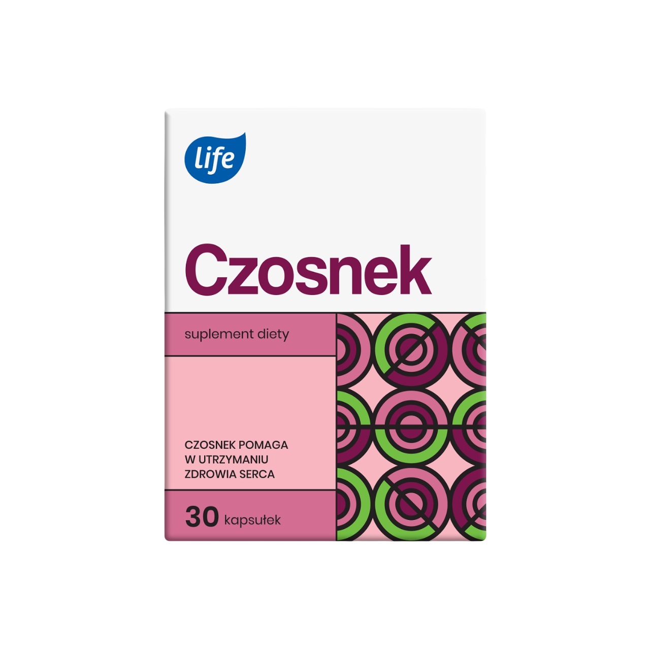 Life Czosnek, kapsułki, 30 szt.