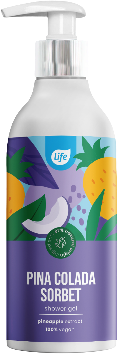Life Pina Colada Sorbet Żel pod prysznic 400 ml