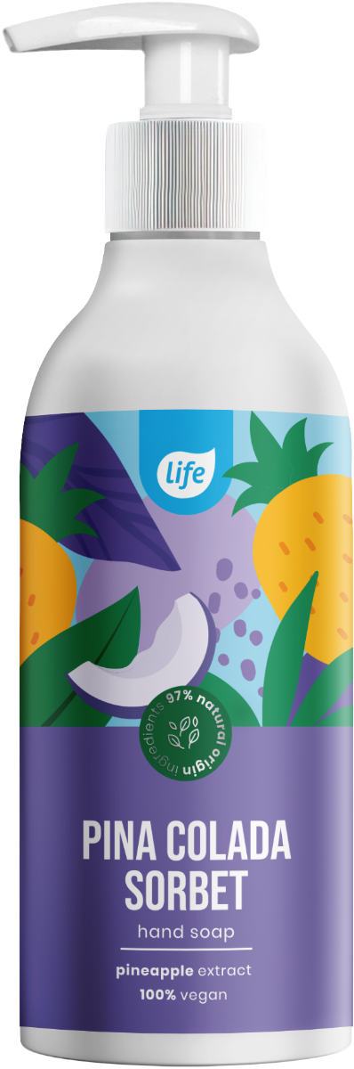 Life Pina Colada Sorbet Mydło w płynie 400 ml