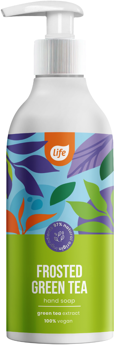 Life Frosted Green Tea Mydło w płynie 400 ml