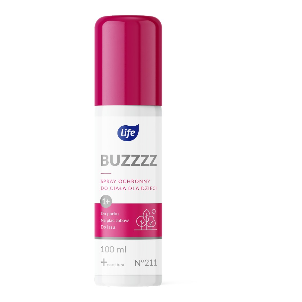 Life Buzzzz Spray Ochronny do ciała dla dzieci 100 ml