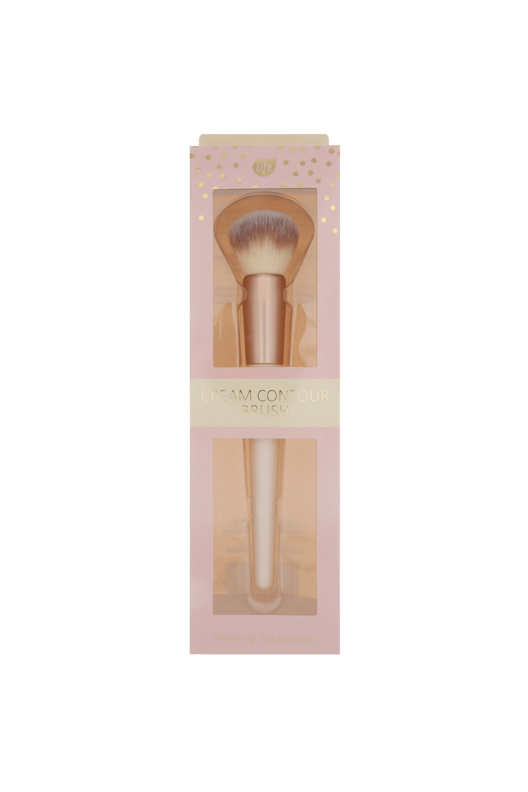 Life Pędzel do aplikacji płynnych produktów 04 Cream Contour Brush 