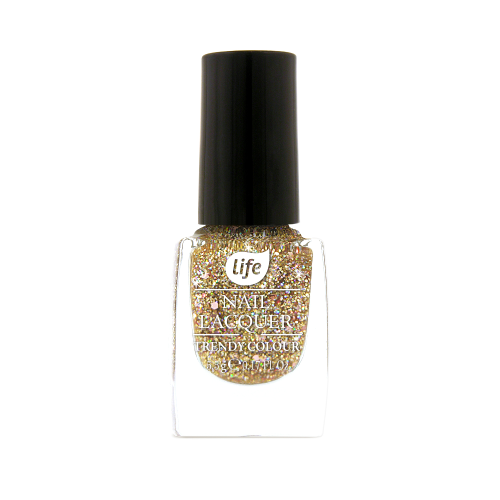 Life Smalto per Unghie Trendy Colour Glitter n 47