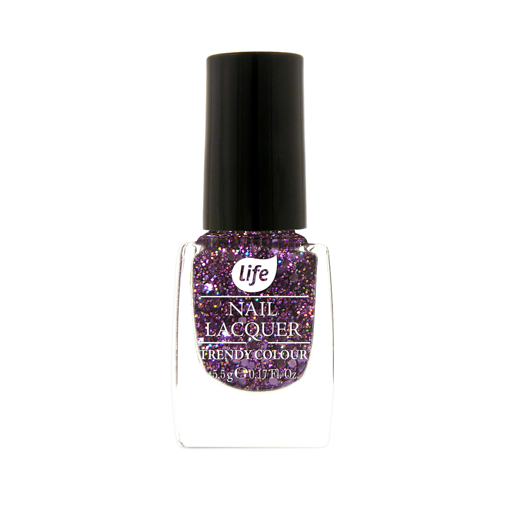 Life Smalto per Unghie Trendy Colour Glitter n 263