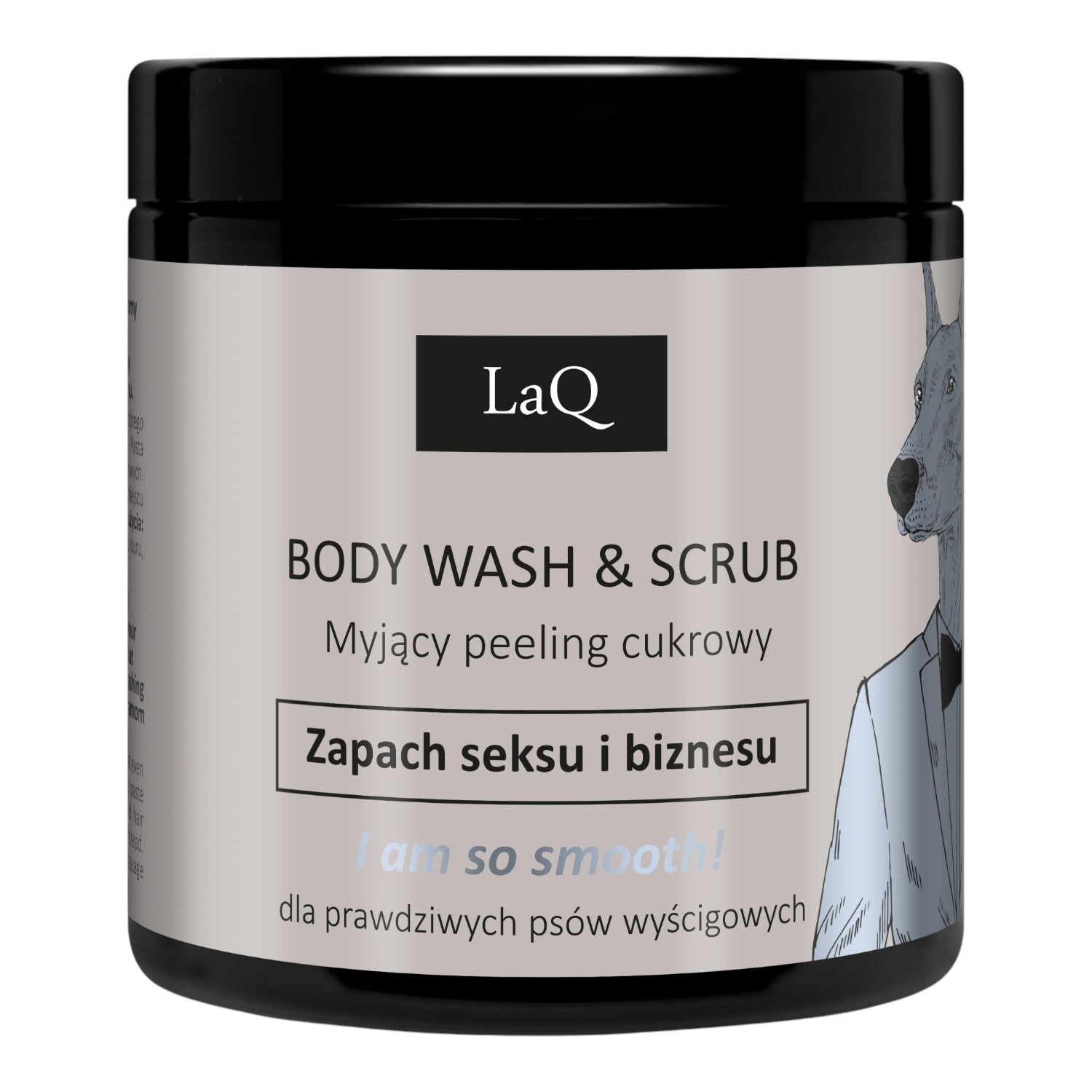 LaQ Żel pod prysznic z Peelingiem Doberman