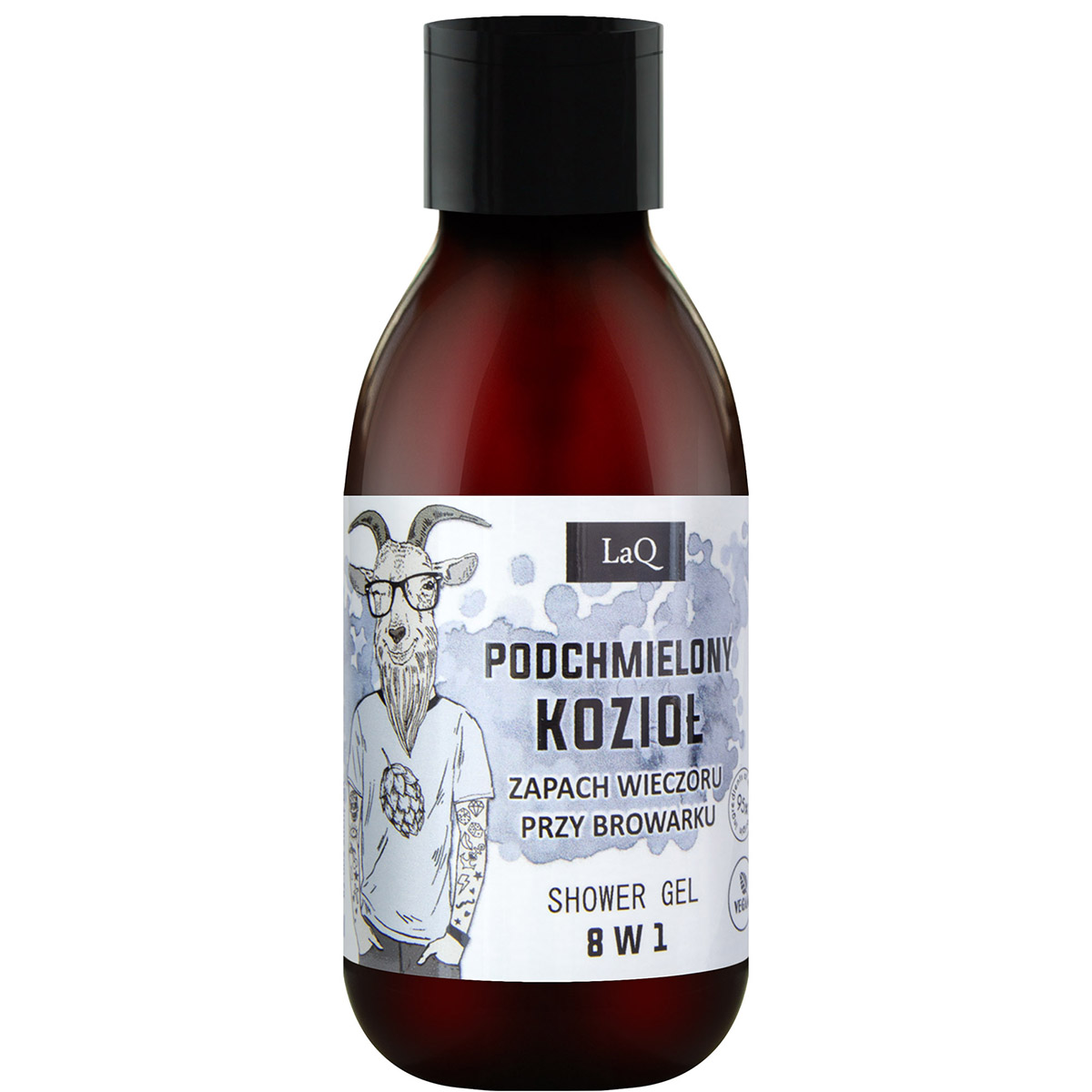 Laq Podchmielony Kozioł Żel pod prysznic 8w1, Travel