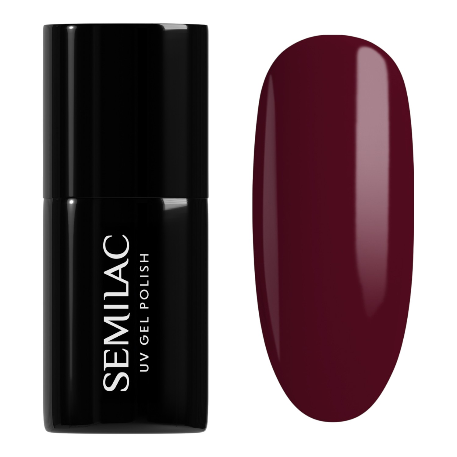 Semilac Lakier hybrydowy, 316 Burgundy Red