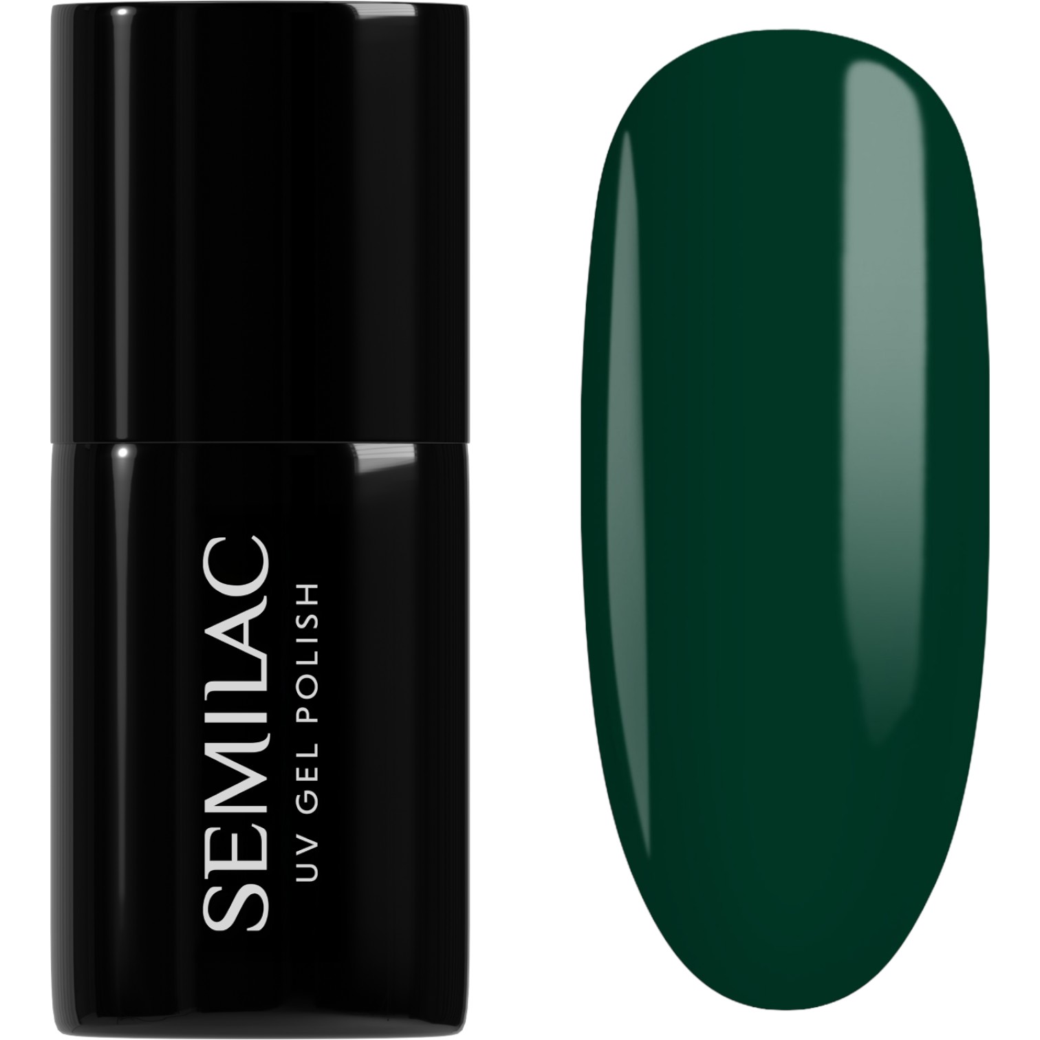 Semilac UV Hybrid Lakier hybrydowy, 309 Pine Green Pine Green
