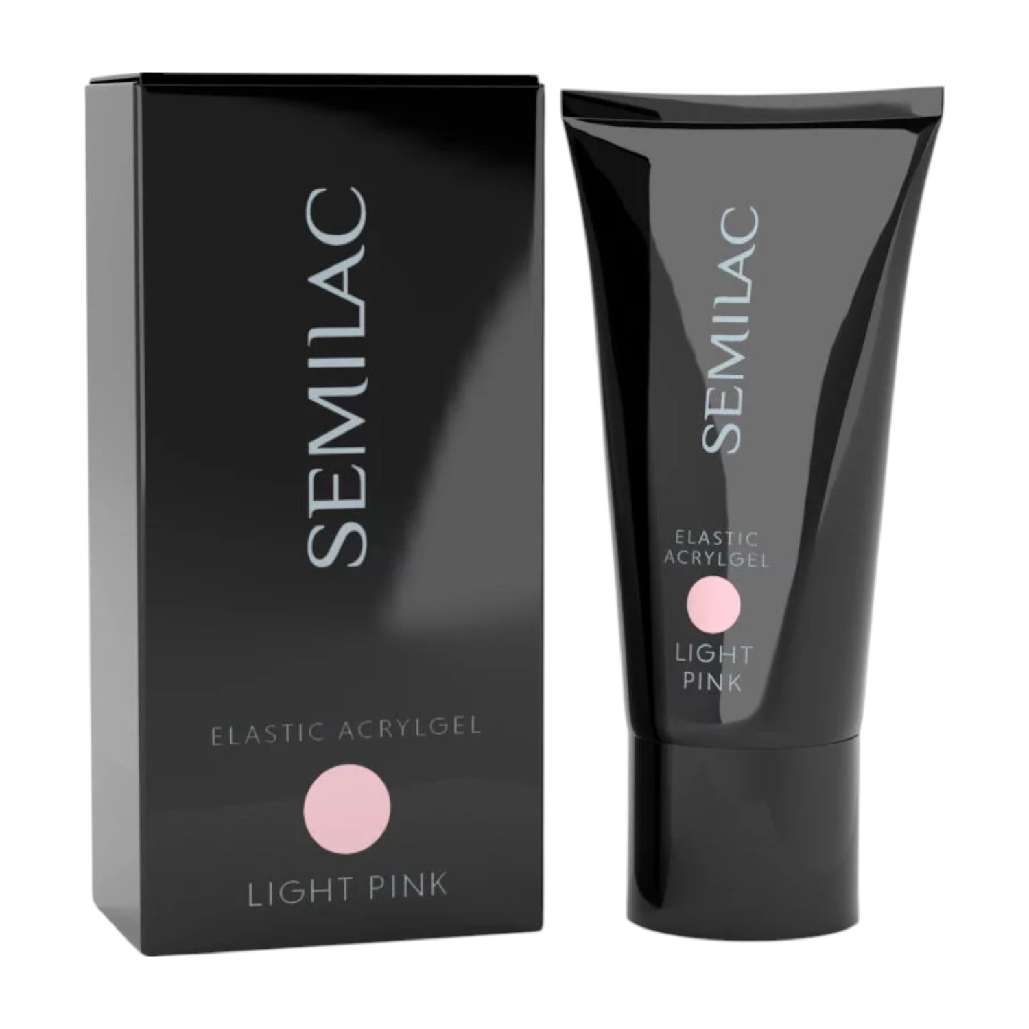 Semilac Elastic Acrylgel Akrylożel do paznokci, Light Pink