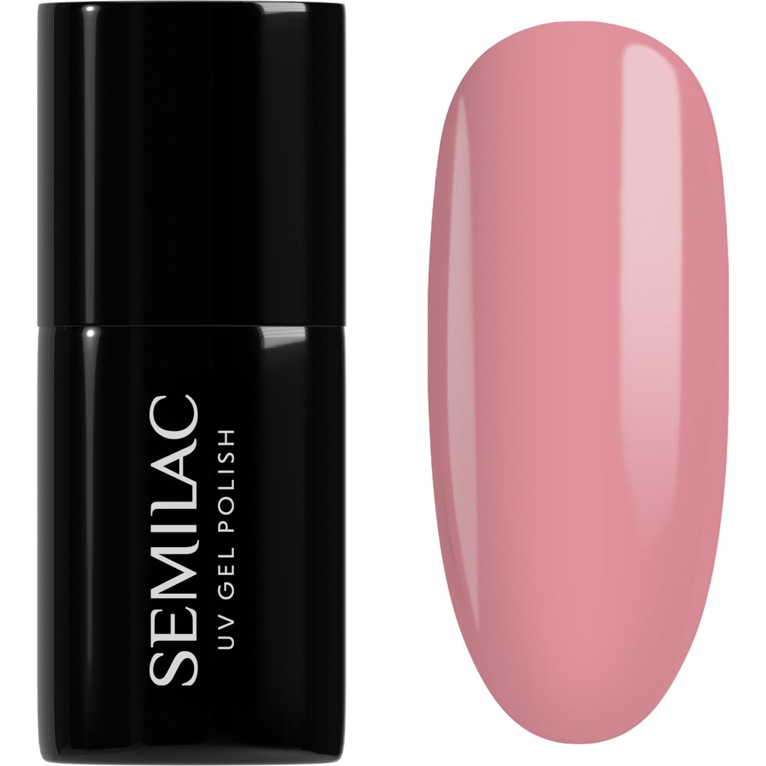 Semilac UV Hybrid Lakier hybrydowy, 581 Delicate Coral Delicate Coral