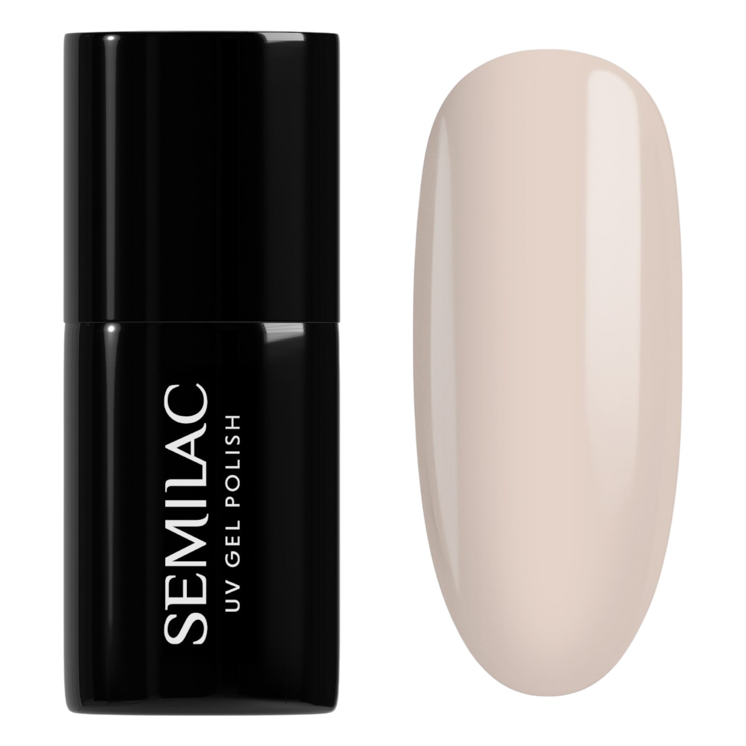 Semilac Lakier hybrydowy, 583 Second Skin Nude