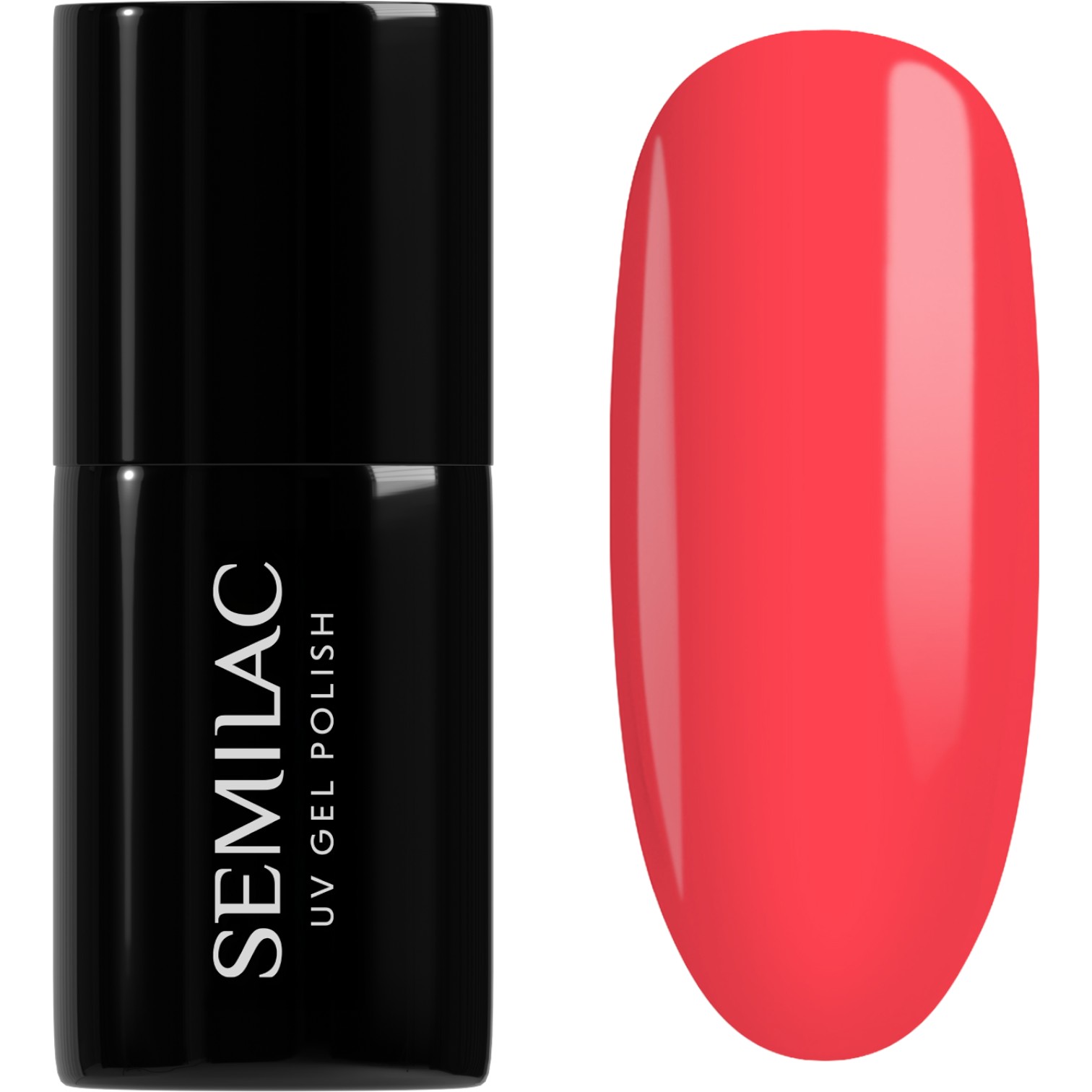 Semilac UV Hybrid Lakier hybrydowy, 445 Tropical Flamingo Tropical Flamingo