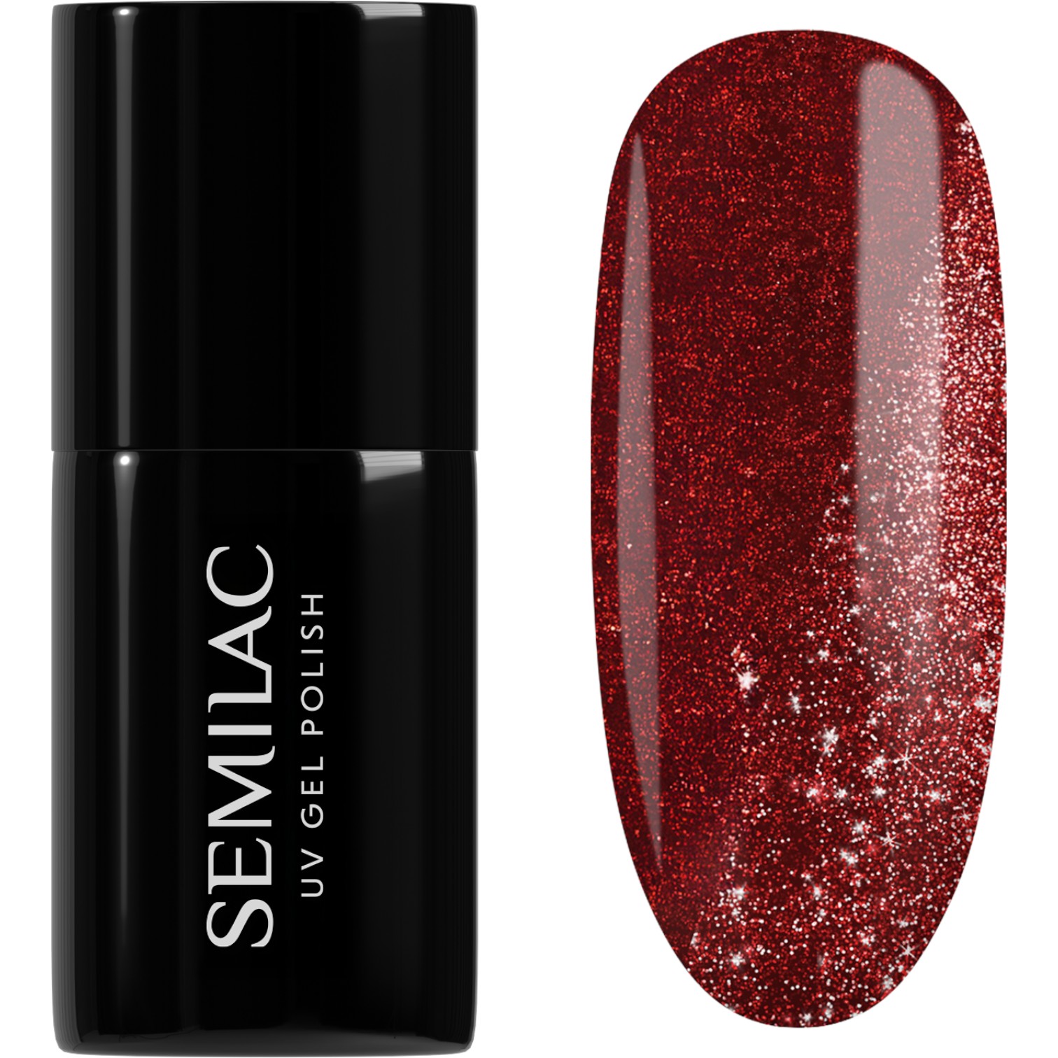 Semilac UV Hybrid Lakier hybrydowy, 396 Flash And Blush Flash And Blush
