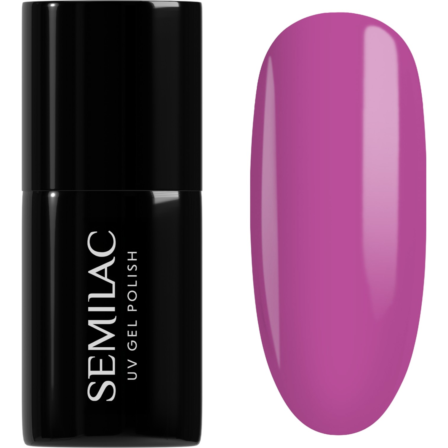 Semilac UV Hybrid Lakier hybrydowy, 601 Neon Pink Crush Neon Pink Crush