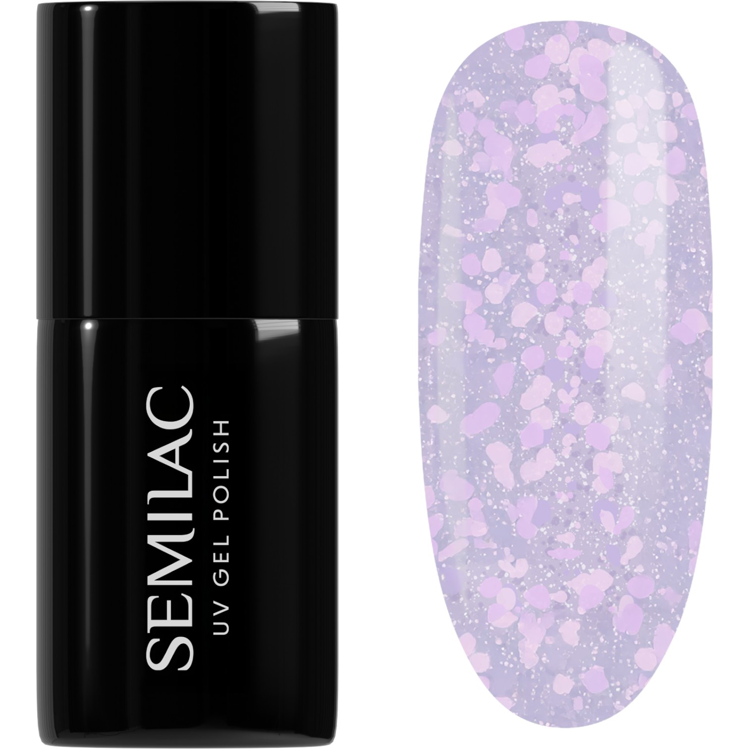 Semilac UV Hybrid Lakier hybrydowy, 492 Icy Lavender Bliss Icy Lavender Bliss