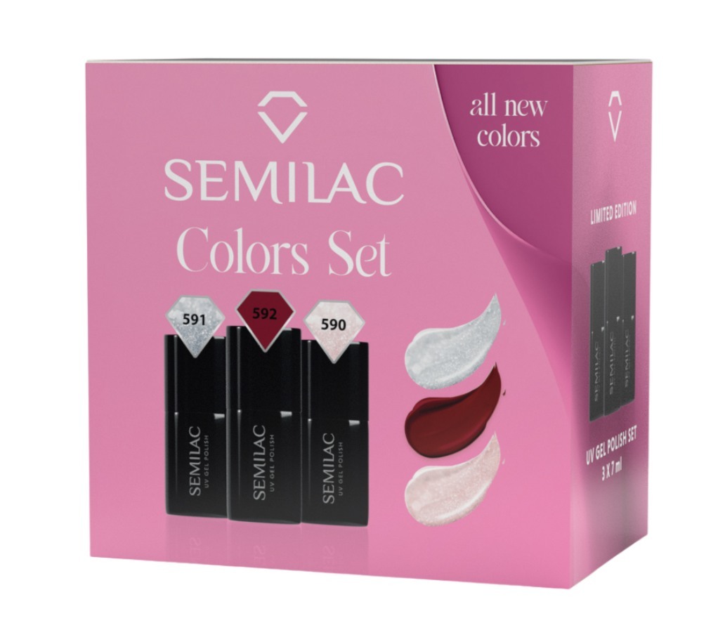 Semilac Set di smalti semipermanenti